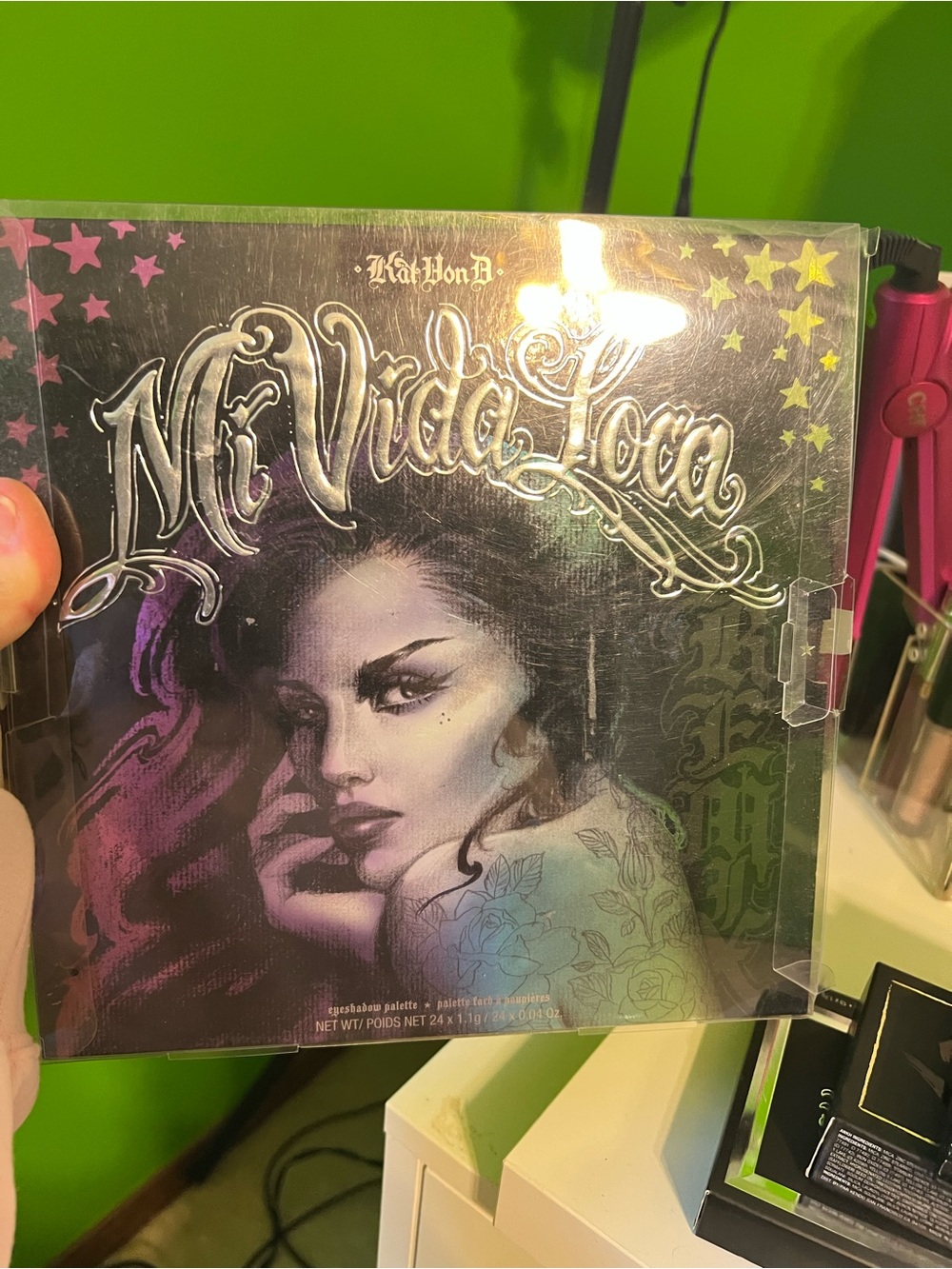 Kat Von D Mi Vida Loca Palette — Purple & Silver Art Cover
